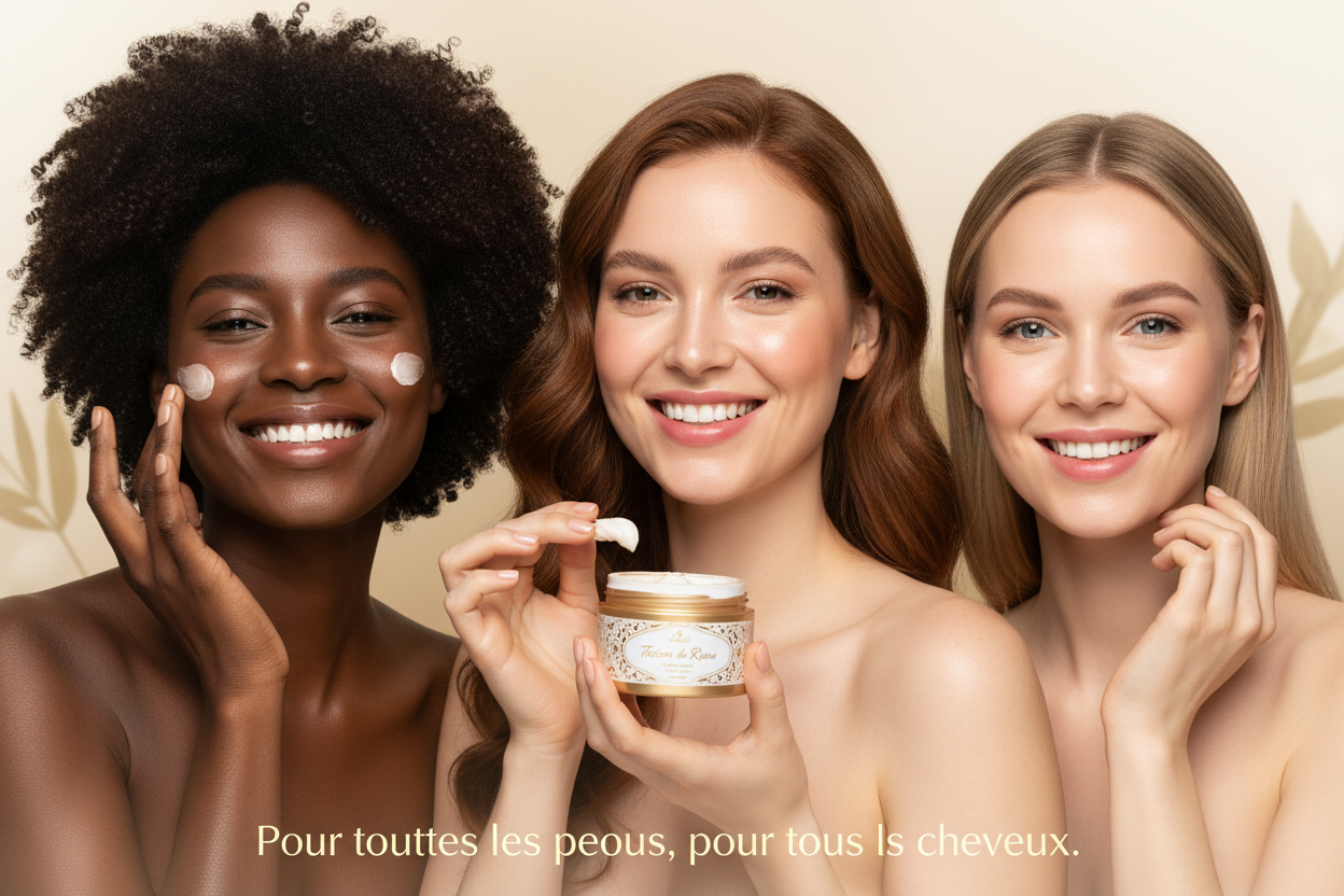 Beurre de karité brut - corps & cheveux 150g